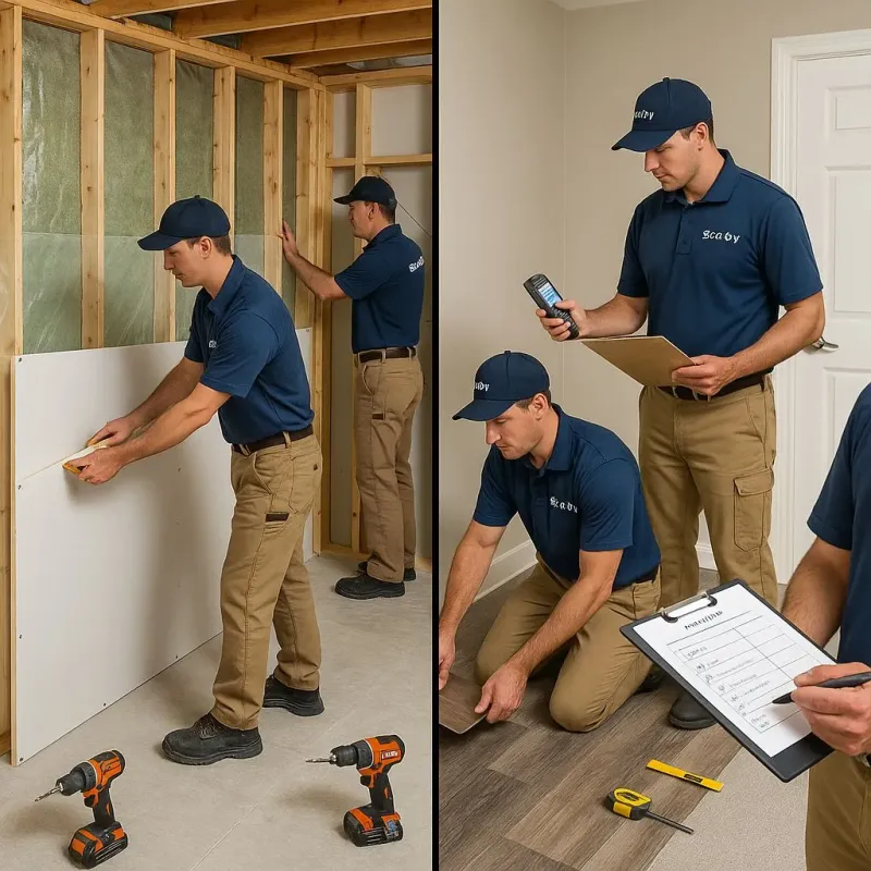 Repairs and Reconstruction process in Chelan, WA
